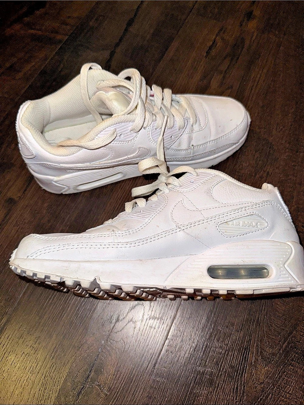 Nike Air Max 90 Triple White Sneakers